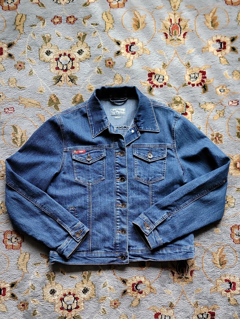 Lee Cooper Classic Blue Denim Jacket - UK14, US Large